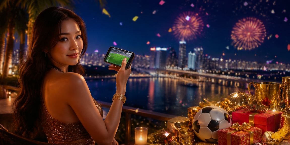 Peminat bola sepak Malaysia menyaksikan perlawanan dan pertaruhan sukan langsung di Johor