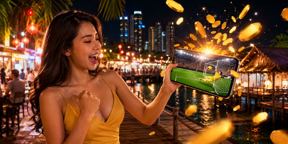 Pengguna Kuala Lumpur bermain kasino langsung 1299 dari telefon pintar dengan suasana mewah